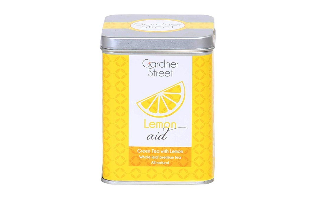 Gardner Street Lemon Aid Green Tea With Lemons, Whole leaf premium   Pack  20 pcs